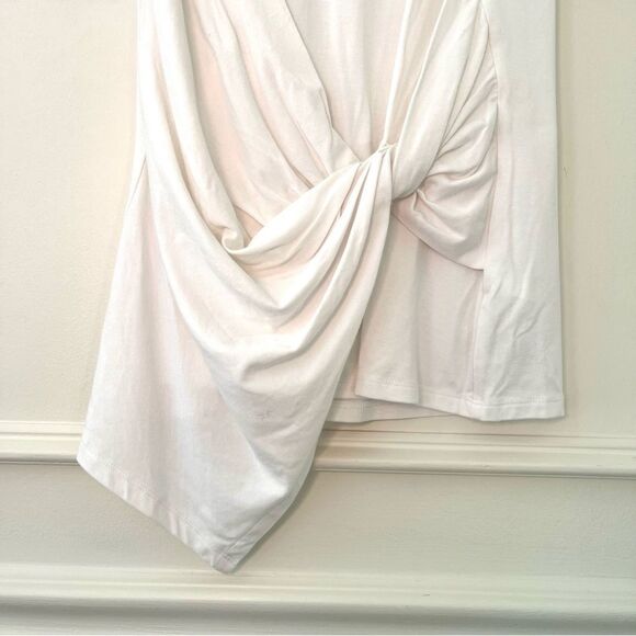 Kobe Halperin Twist Front Emilee sleeveless Tank Top in White Size Small NWT - Picture 3 of 11